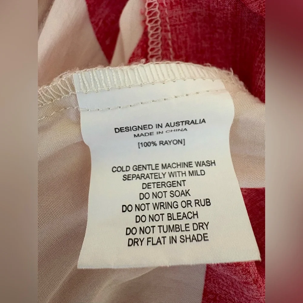 Abel the Label x Anthropologie abstract print maxi dress. - Picture 7 of 7